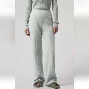 ATHLETA Eastbound Wide Pant Size 12 Coast Grey